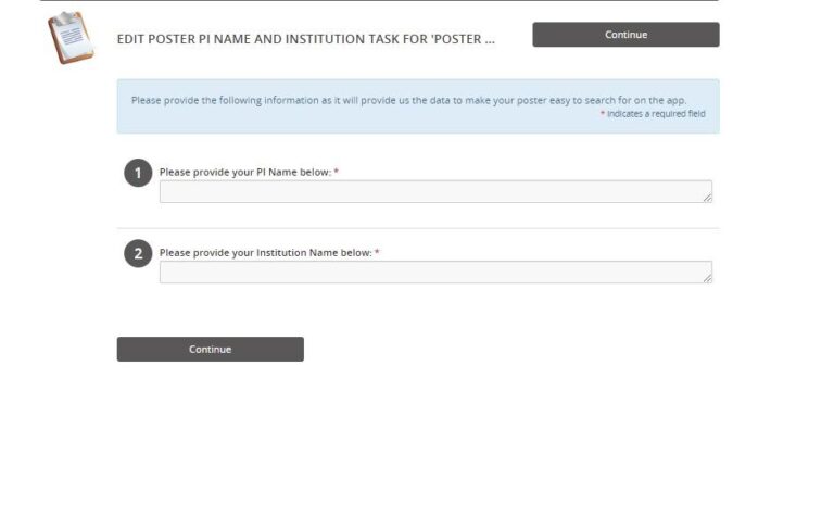 Task 7 – PI Information